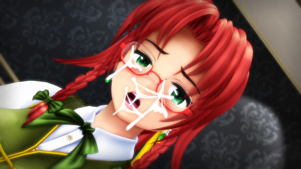 美鈴さんの綺麗なお顔にッ！