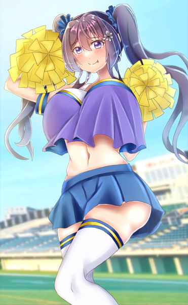 ツインテチアガールなうちの子