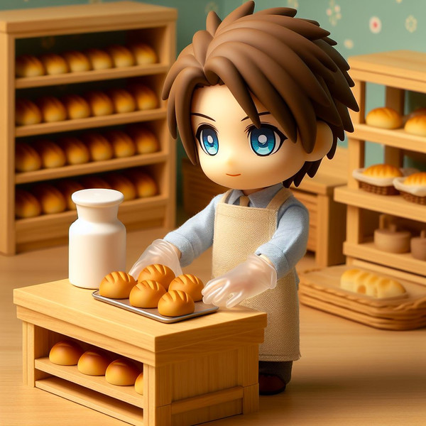 【AI生成】パン屋さん