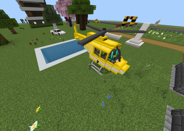 ヘリコプターパニック / らんまる さんのイラスト ニコニコ静画 (イラスト)