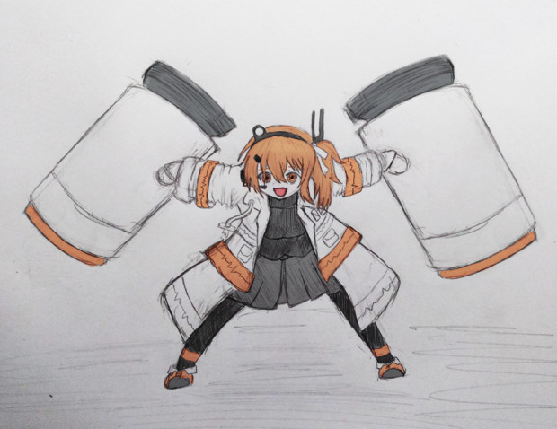 足立レイ武器腕概念