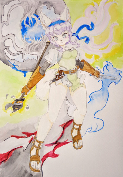 マーニ・ウールヴ / Nanajin さんのイラスト ニコニコ静画 (イラスト)