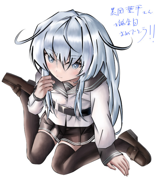 ヴェールヌイがこっち見てる