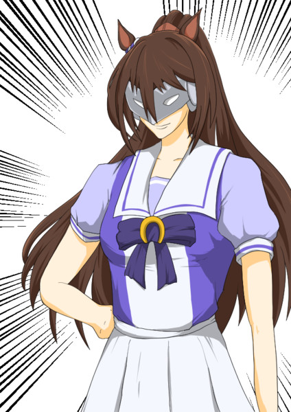 マスクを変えたエルコンドルパサー