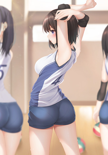 バレーブエースちゃん【脱衣前】