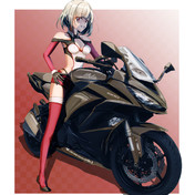 ミク＋ZX-9R / RRRR# さんのイラスト - ニコニコ静画(イラスト)