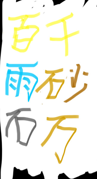 漢字❻