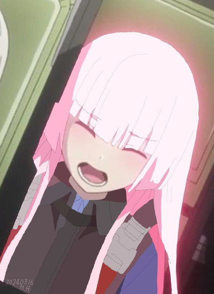 謎の美少女パート2その164（アニメ第11話10分31秒スクショ）2024.3.16投稿