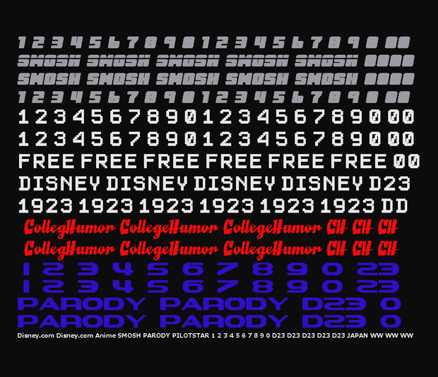 車デカール DISNEY D23 24 JPN CH PARODY