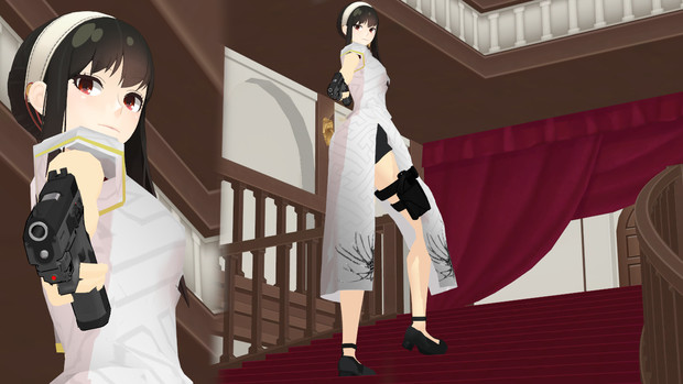 きんさんページ　⭐︎ヨルのドレス（ダンス）⭐︎ Qoo10] スパイファミリー ヨルフォージャー ドレ