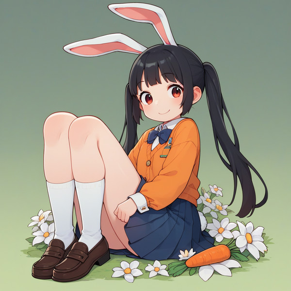 ウサギの女の子「メイベルちゃん」　※AIバージョン