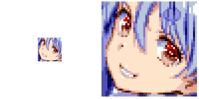 ウィンキースパロボ風 兎田ぺこらドット絵