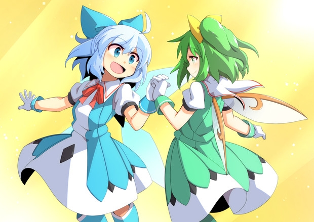 「skeb」チルノ＆大妖精