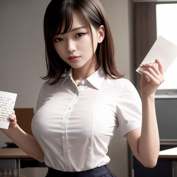 新任女教師と手紙