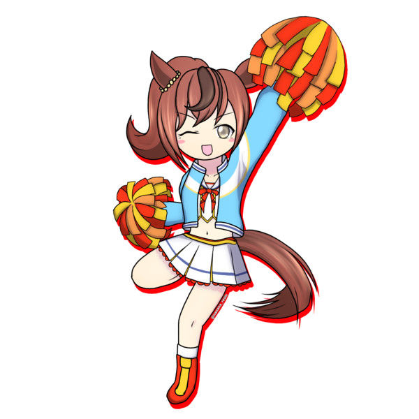 ちょっと前に描いたチアネイチャ