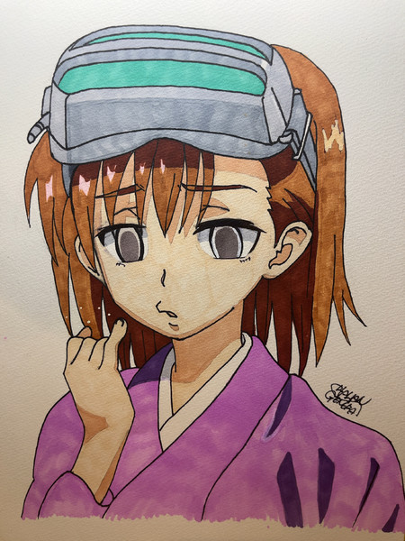【模写】#32 とあるの御坂妹、描きました。