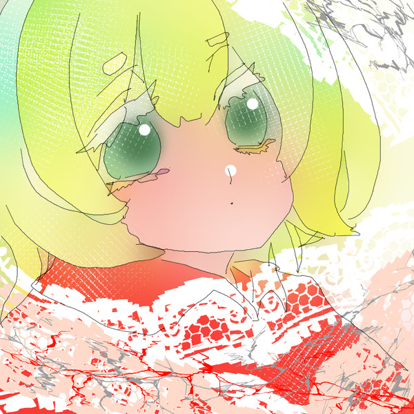 繊細なレースと。