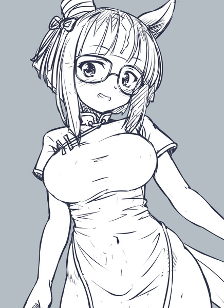 チャイナドレスとかノリで着てくれるトラン