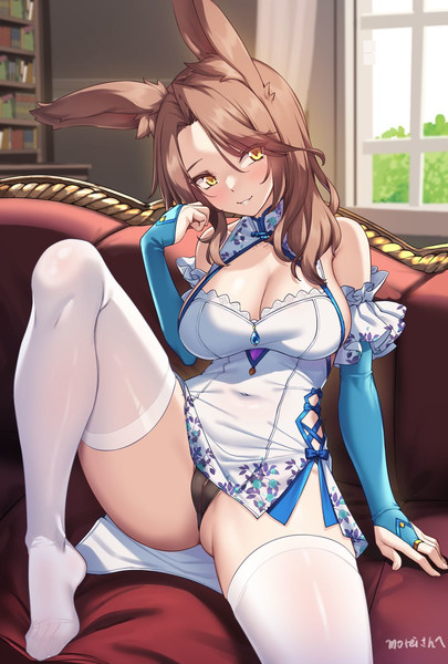 チャイナドレス兔娘