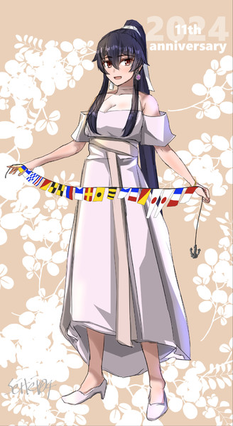 カクテルドレスmodeな矢矧で祝・艦これ11周年 / seitei さんの