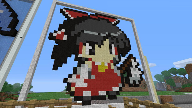 Minecraft 霊夢 Tunakouka さんのイラスト ニコニコ静画 イラスト