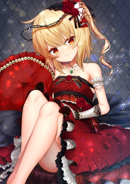 薔薇ドレスのフランちゃん