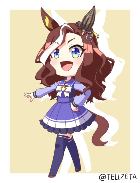 ウマ娘：うまゆる風デアリングハート / テルZETA さんのイラスト