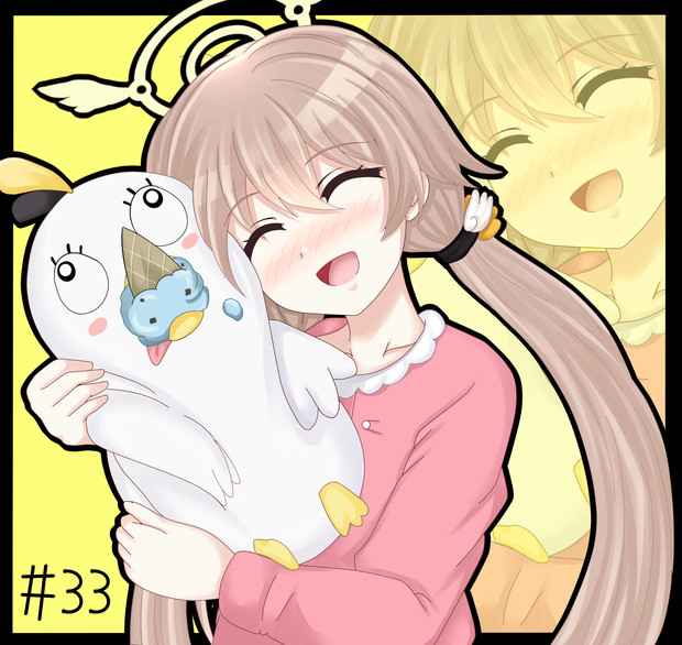 ブルアカ一日一描　♯33　阿慈谷ヒフミ③