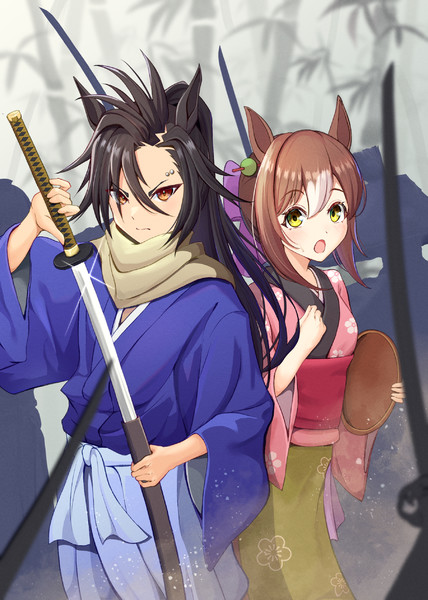 次は時代劇だよ、シャカール！ / 朱天 さんのイラスト ニコニコ静画 (イラスト)