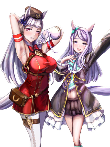 ゴルシとマックイーン