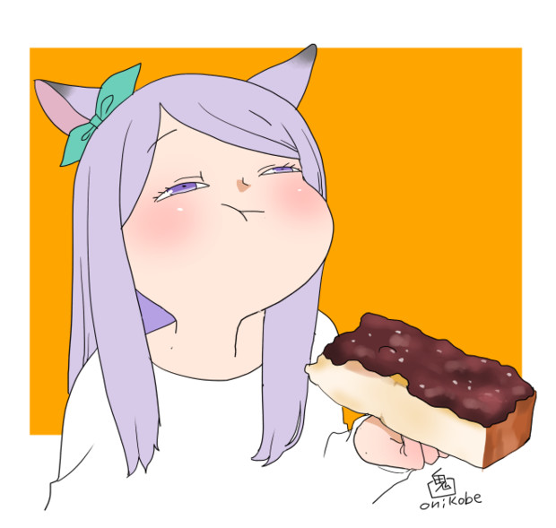 コ〇ダのモーニングを食べるマックイーンさん