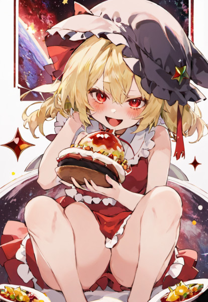 東方project 東方 フランドールスカーレット AIart AIイラスト AI AIlust