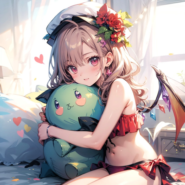 東方project 東方 フランドールスカーレット AIart AIイラスト AI AIlust