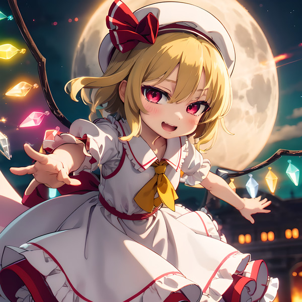 東方project 東方 フランドールスカーレット AIart AIイラスト AI AIlust