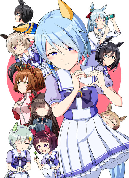 C104新刊「うま恋絵日記」表紙
