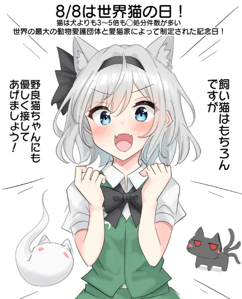 8/8は世界猫の日！