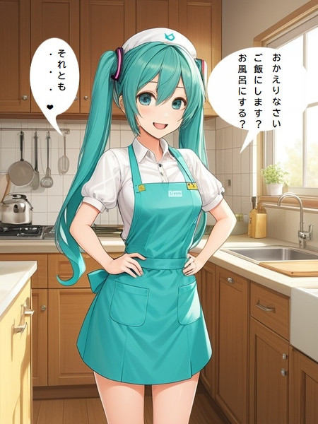 おかえり　ニコニコ