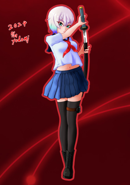 制服と刀いいよねっていうやつ
