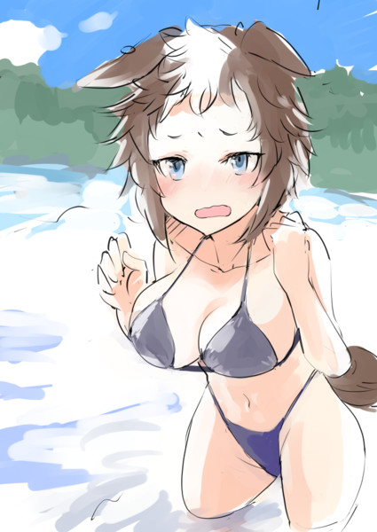 黒ビキニライアンラフ