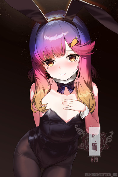 バニーと対馬ちゃん…