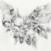 トリニティセブン 風間レヴィ 直筆イラスト トリニティセブン