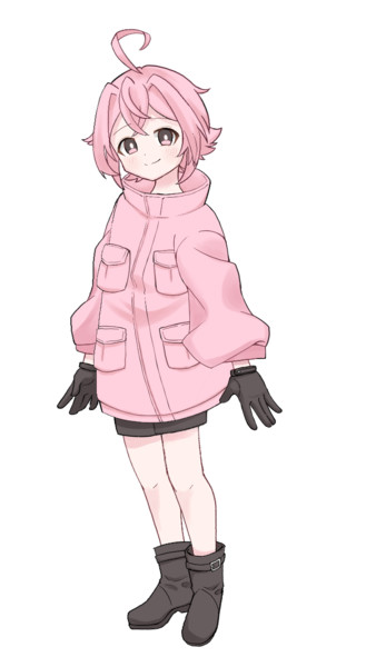 akiya式　システムメンテちゃん非公式立ち絵