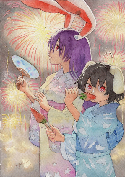 毎月17日と18日はイナバの日「花火大会」
