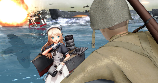 [MMD艦これ]D-Day