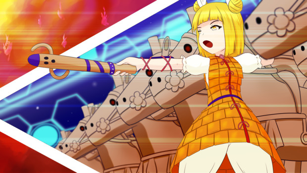 【第16回東方ニコ童祭ED絵募集】騎馬突撃