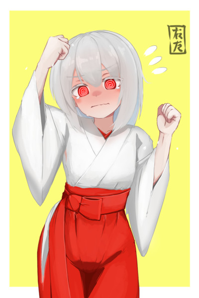 巫女さんポカポカアタック