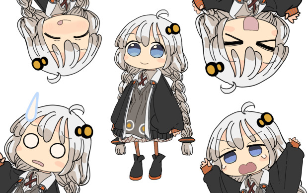 紲星あかりの立ち絵つくりました。