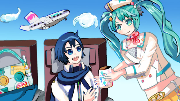マジカルミライ２０２４開催とミクさん１７周年おめでとうございます。