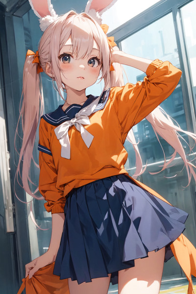 ウサギの女の子「メイベルちゃん」
