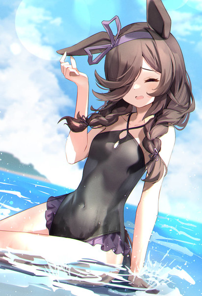 15日目　水着なライスちゃん